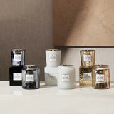 YY - Metallic Candle 10oz - Makassar Ebony & Peach