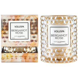 Cloche Candle - Bergamot Rose 8.5oz