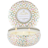 3 Wick Tin Candle - Wildflowers 12oz