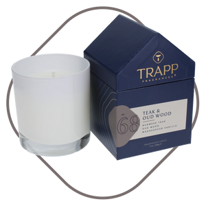 #68 Teak & Oud Wood in House Box 7oz