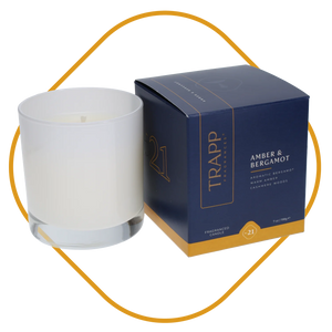 #21 Amber & Bergamot Candle in Signature Box 7oz