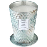 2 Wick Table Tin Candle - Milk Rose 26oz