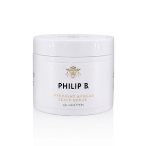 Philip B. Peppermint Acocado Scalp Scrub 8oz