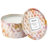 2 Wick Tin - Bergamot Rose 6oz