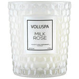 Textured Glass- Milk Rose