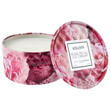 2 Wick Tin Candle - Rose Petal Ice Cream 6oz