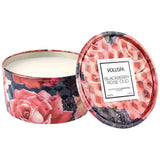 2 Wick Tin Candle - Blackberry Rose Oud 6oz
