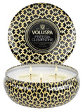 3 Wick Tin Candle - Freesia Clementine 12oz