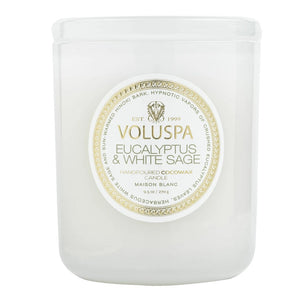 Classic Candle - Eucalyptus & White Sage 9.5oz