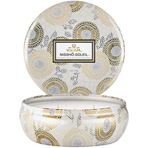 YY - 3 Wick Tin Candle - Nissho Soleil 12oz