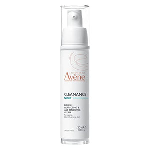 Avene Cleanance Night Blemish & Age Renewing Cream 1oz