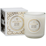 MB Classic Maison Candle 12oz - Suede Blanc
