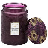 Large Glass Jar Candle - Santiago Huckle 18oz