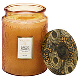 Large Glass Jar Candle - Baltic Amber 18oz