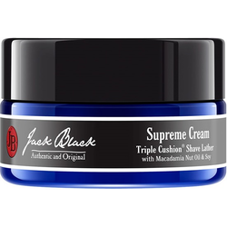 Jack Black Supreme Cream Triple Cushion Shave Lather 2.6oz