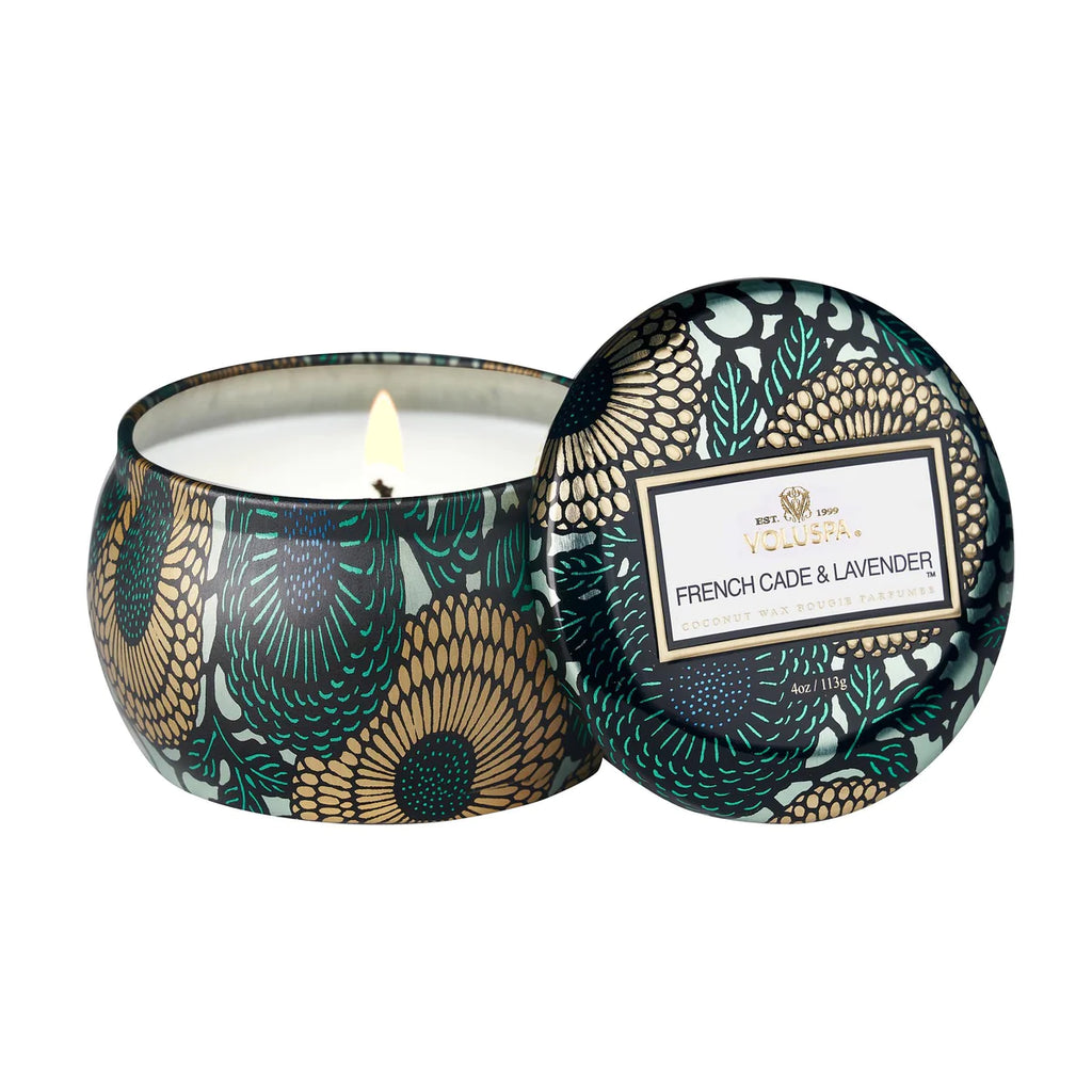 Petite Tin Candle - French Cade & Lavender 4oz
