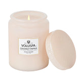 Large Glass Jar Candle - Coconut Papaya 18oz