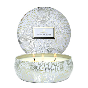 3 Wick Tin Candle - Sparkling Cuvee 12oz