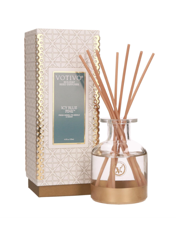 Holiday Reed Diffuser - Icy Blue Pine 4.1oz
