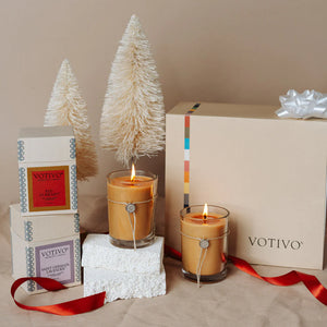 22 Holiday Candle Duo-Red Currant & Icy Blue Pine