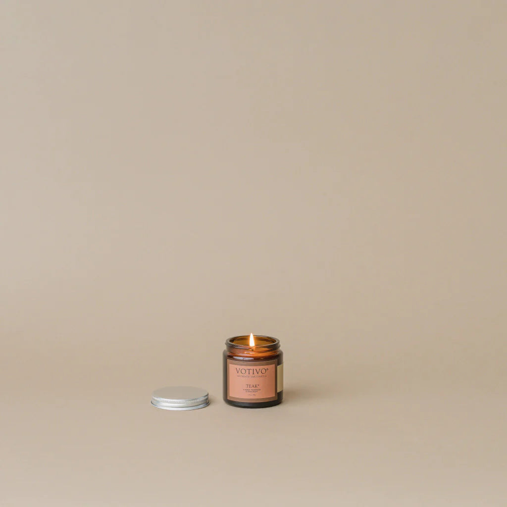 Aromatic Votive- Teak 2.4oz
