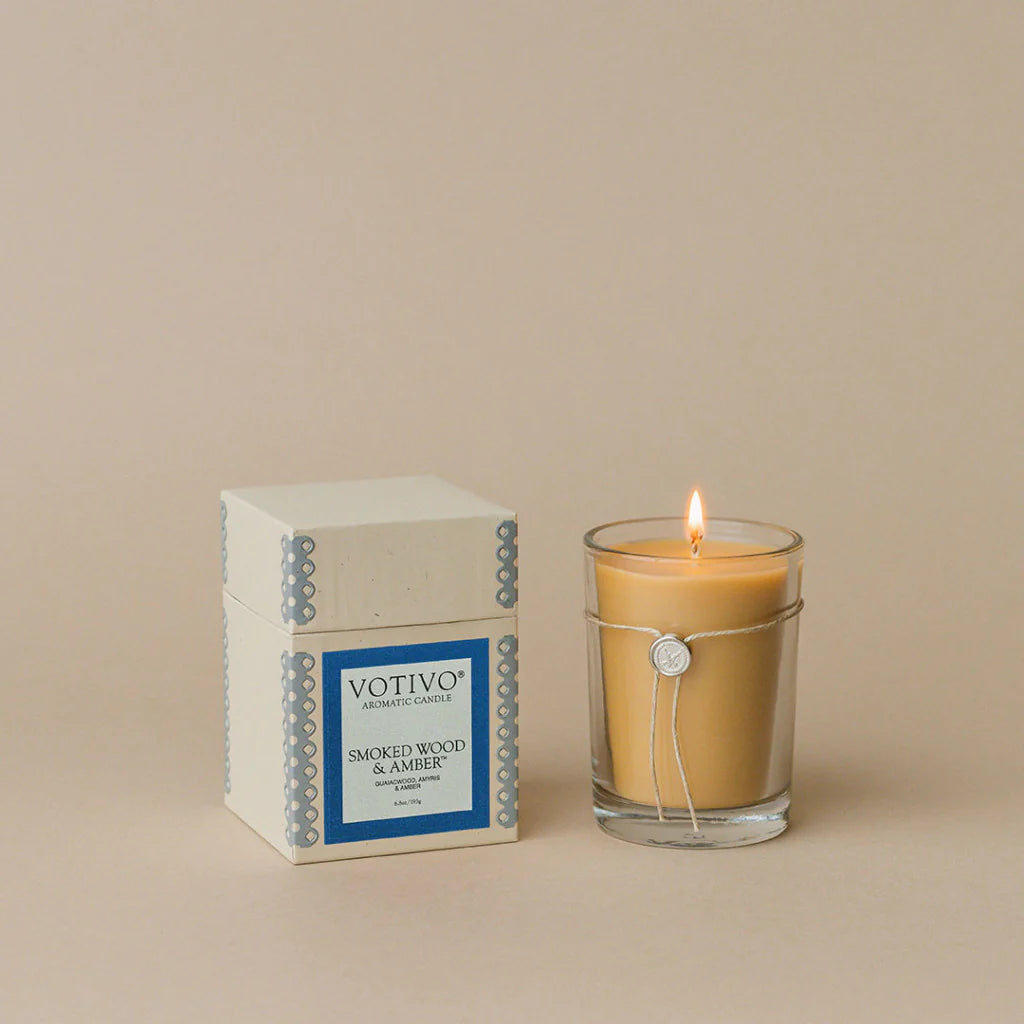 Candle - Smoked Wood & Amber 6.8oz